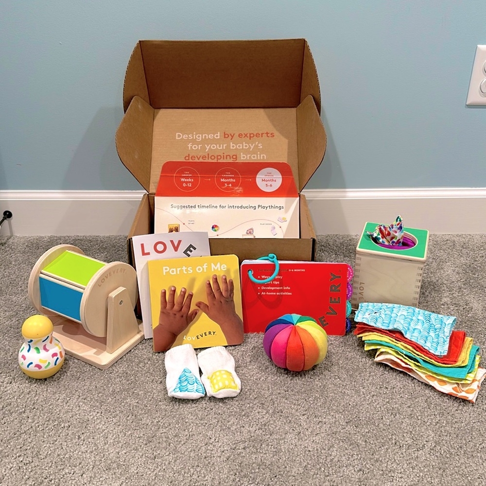 Lovevery The Senser Play Kit 5-6 Months - Complete Set